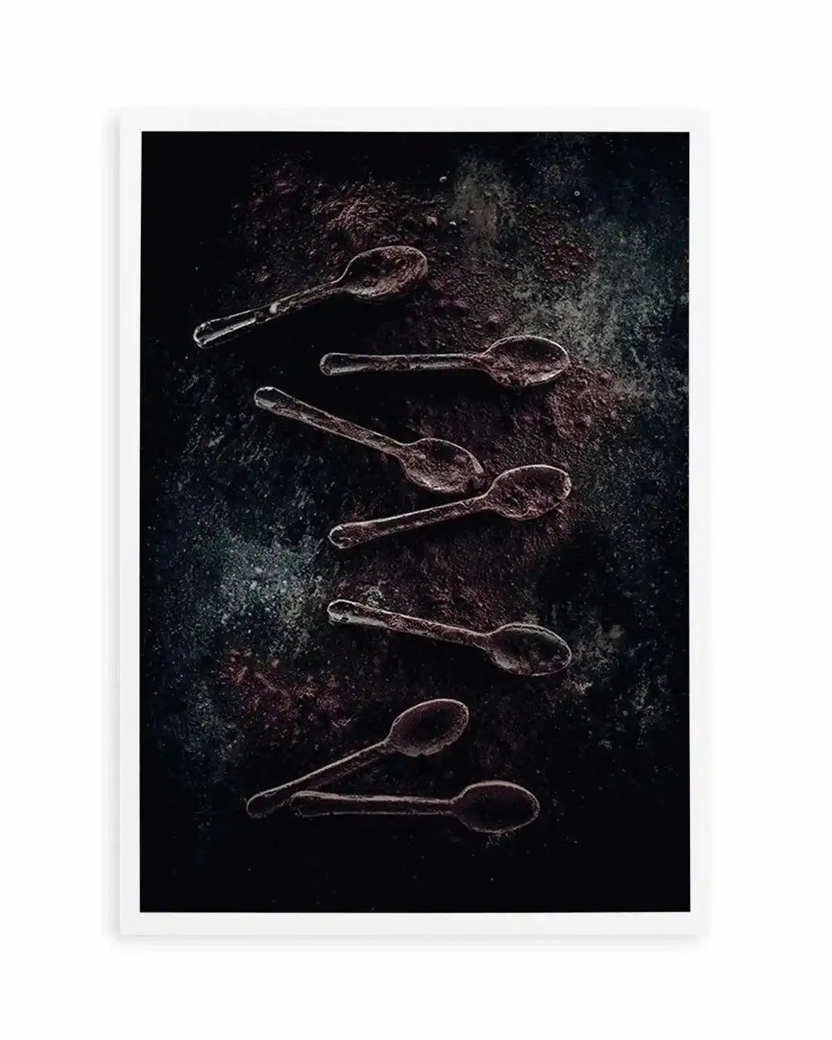 The Chocolate Spoons Art Print from Olive et Oriel where you can shop wallpaper and artworks online