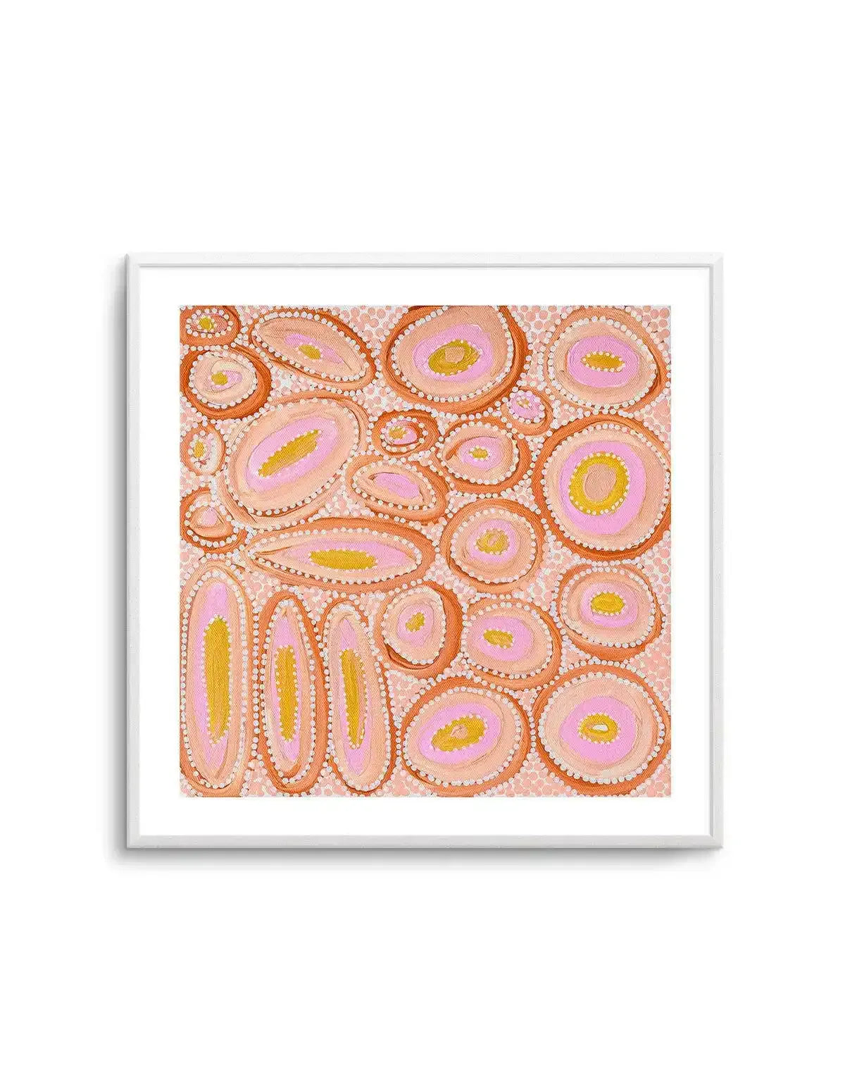 The Circle of Life by Bigi Nagala Art Print-PRINT-Olive et Oriel-Bigi Nagala-Buy-Australian-Art-Prints-Online-with-Olive-et-Oriel-Your-Artwork-Specialists-Austrailia-Decorate-With-Coastal-Photo-Wall-Art-Prints-From-Our-Beach-House-Artwork-Collection-Fine-Poster-and-Framed-Artwork