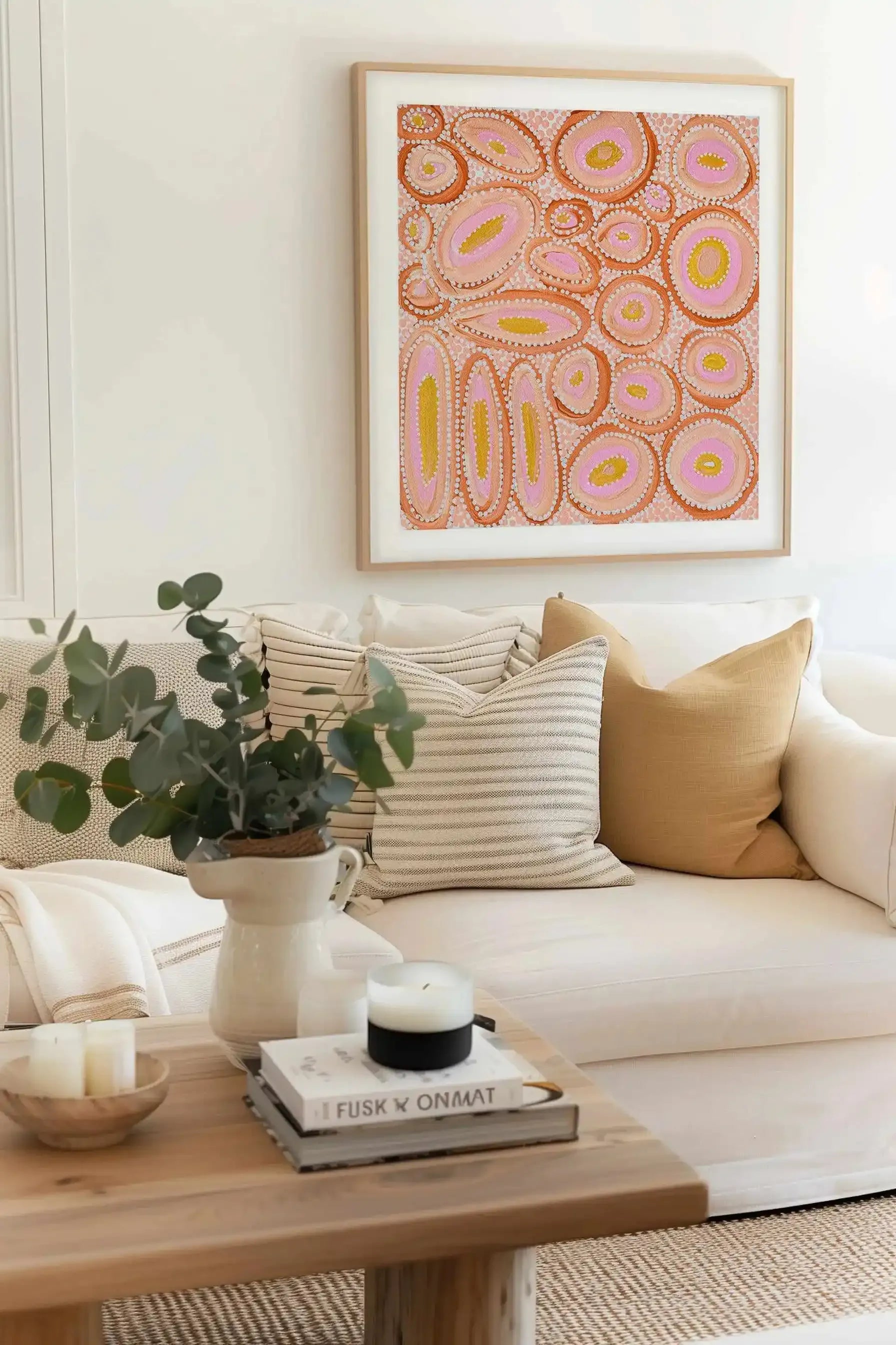 The Circle of Life by Bigi Nagala | Art Print from Olive et Oriel where you can shop wallpaper and artworks online