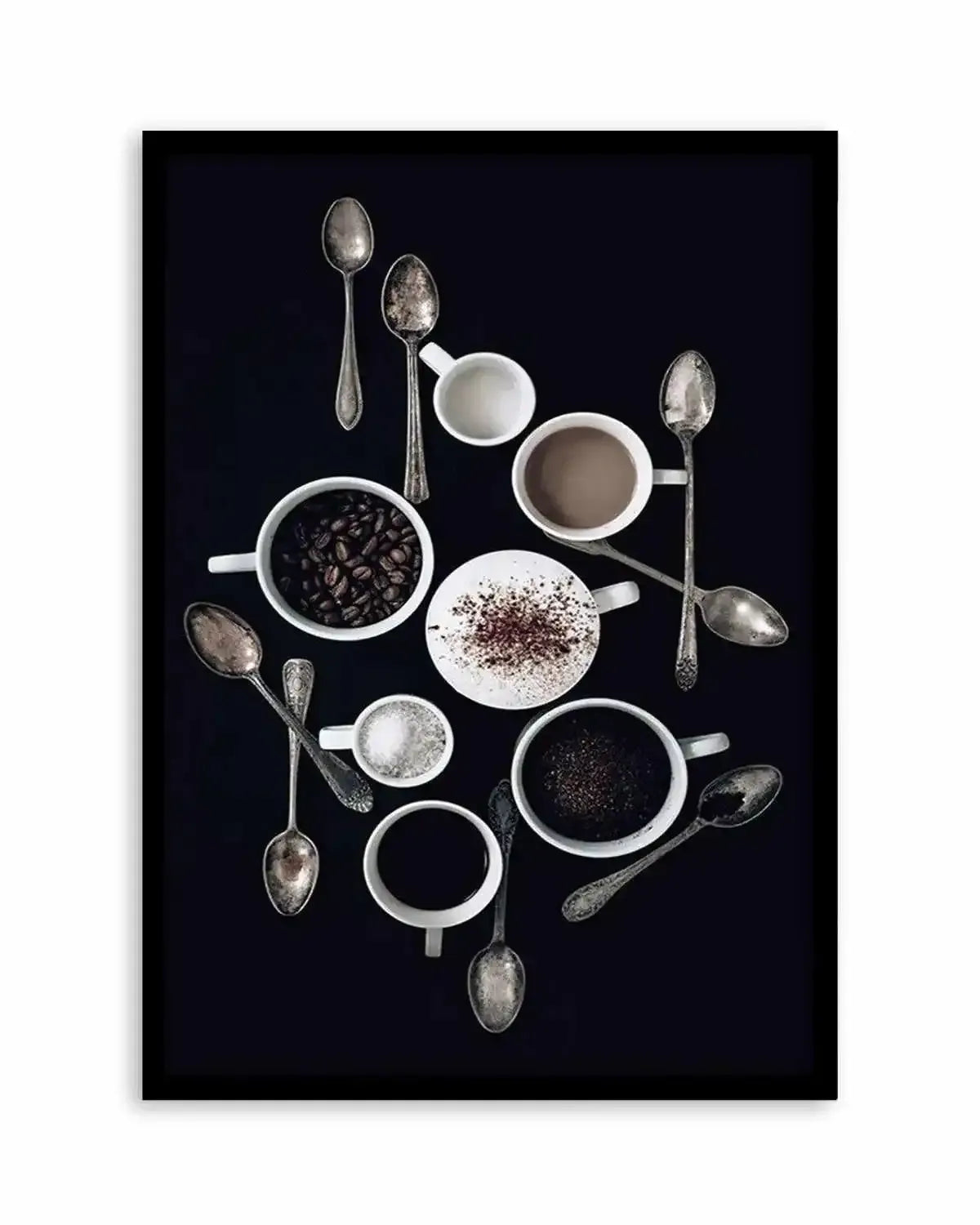 The Coffee Shot Art Print from Olive et Oriel where you can shop wallpaper and artworks online