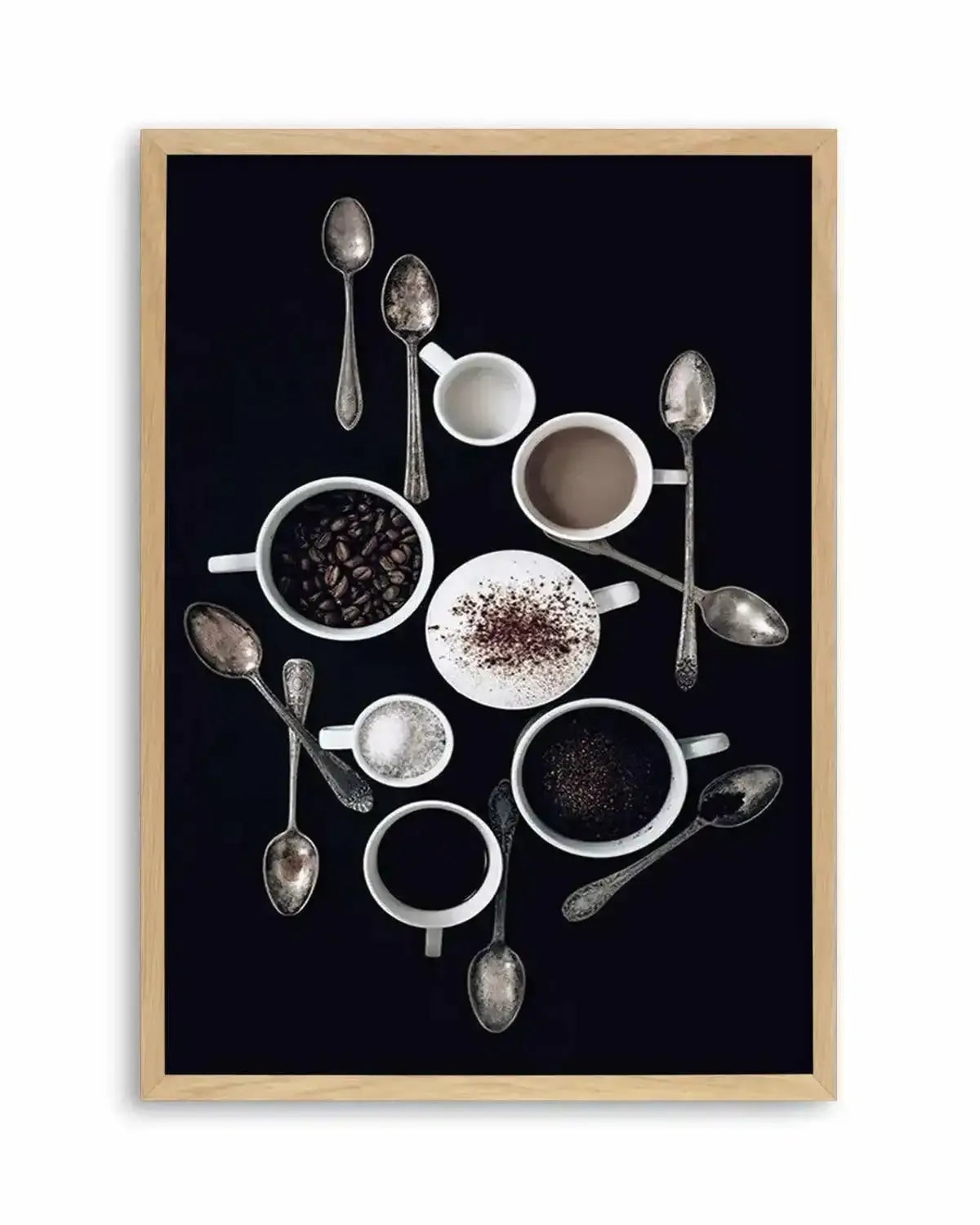 The Coffee Shot Art Print from Olive et Oriel where you can shop wallpaper and artworks online