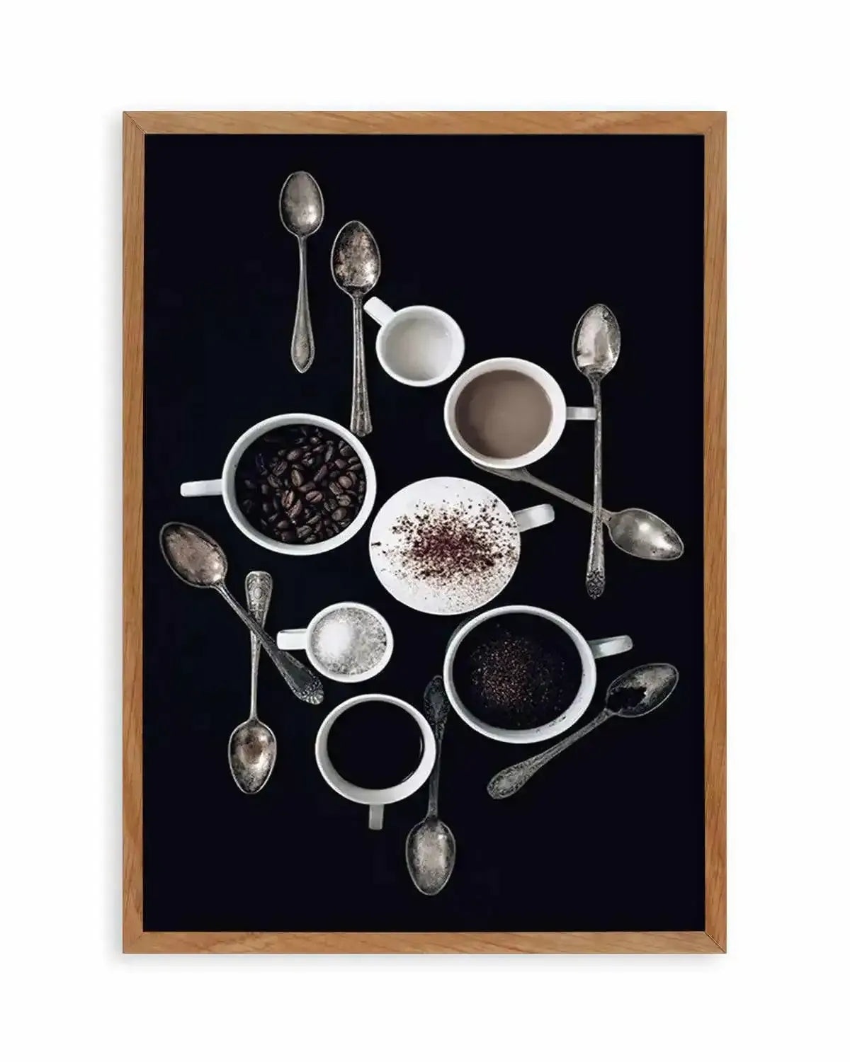 The Coffee Shot Art Print from Olive et Oriel where you can shop wallpaper and artworks online