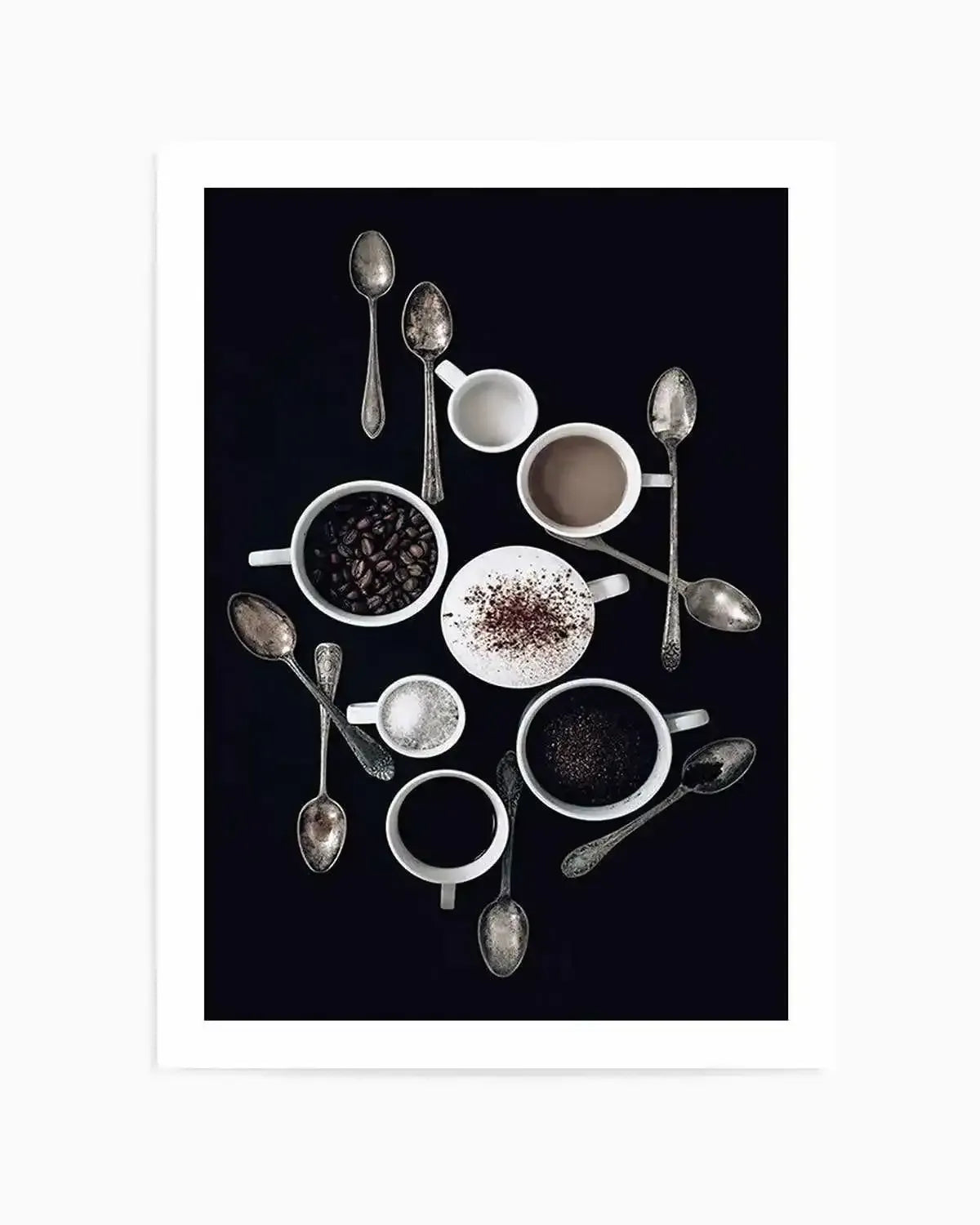 The Coffee Shot Art Print from Olive et Oriel where you can shop wallpaper and artworks online