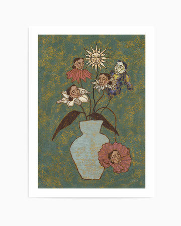 The Council by Julie Celina | Art Print from Olive et Oriel where you can shop wallpaper and artworks online