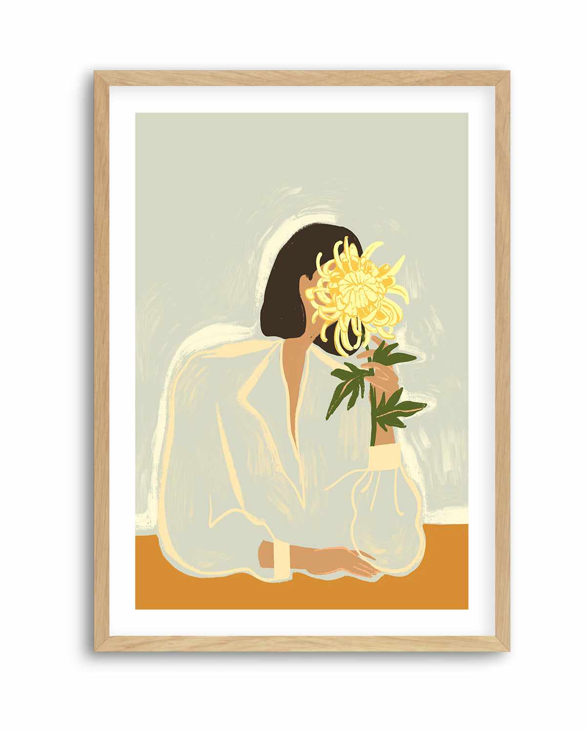 The Chrysanthemum by Arty Guava | Art Print