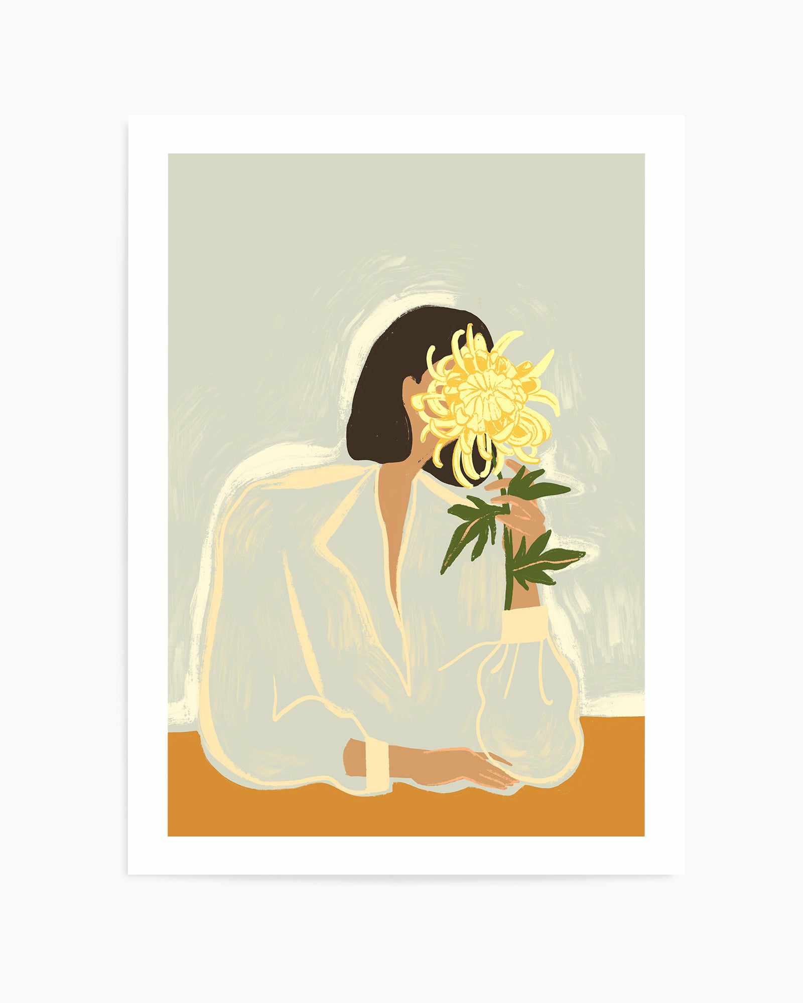 The Chrysanthemum by Arty Guava | Art Print