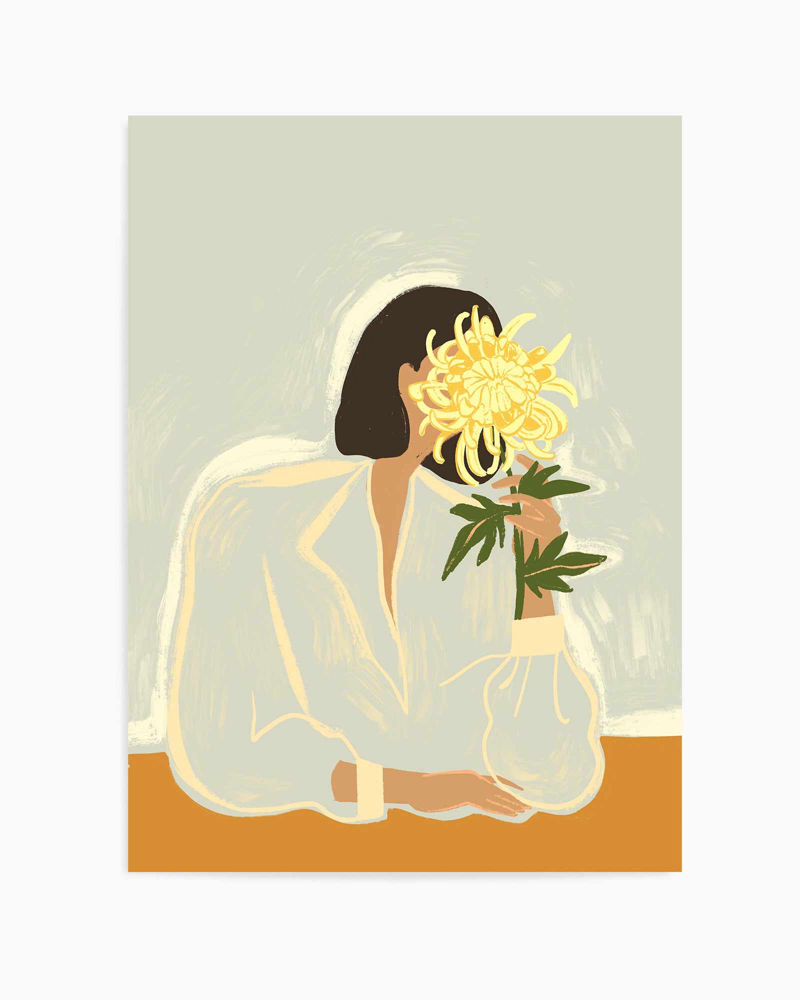 The Chrysanthemum by Arty Guava | Art Print