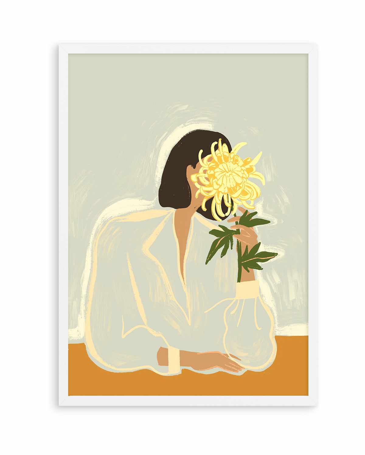 The Chrysanthemum by Arty Guava | Art Print