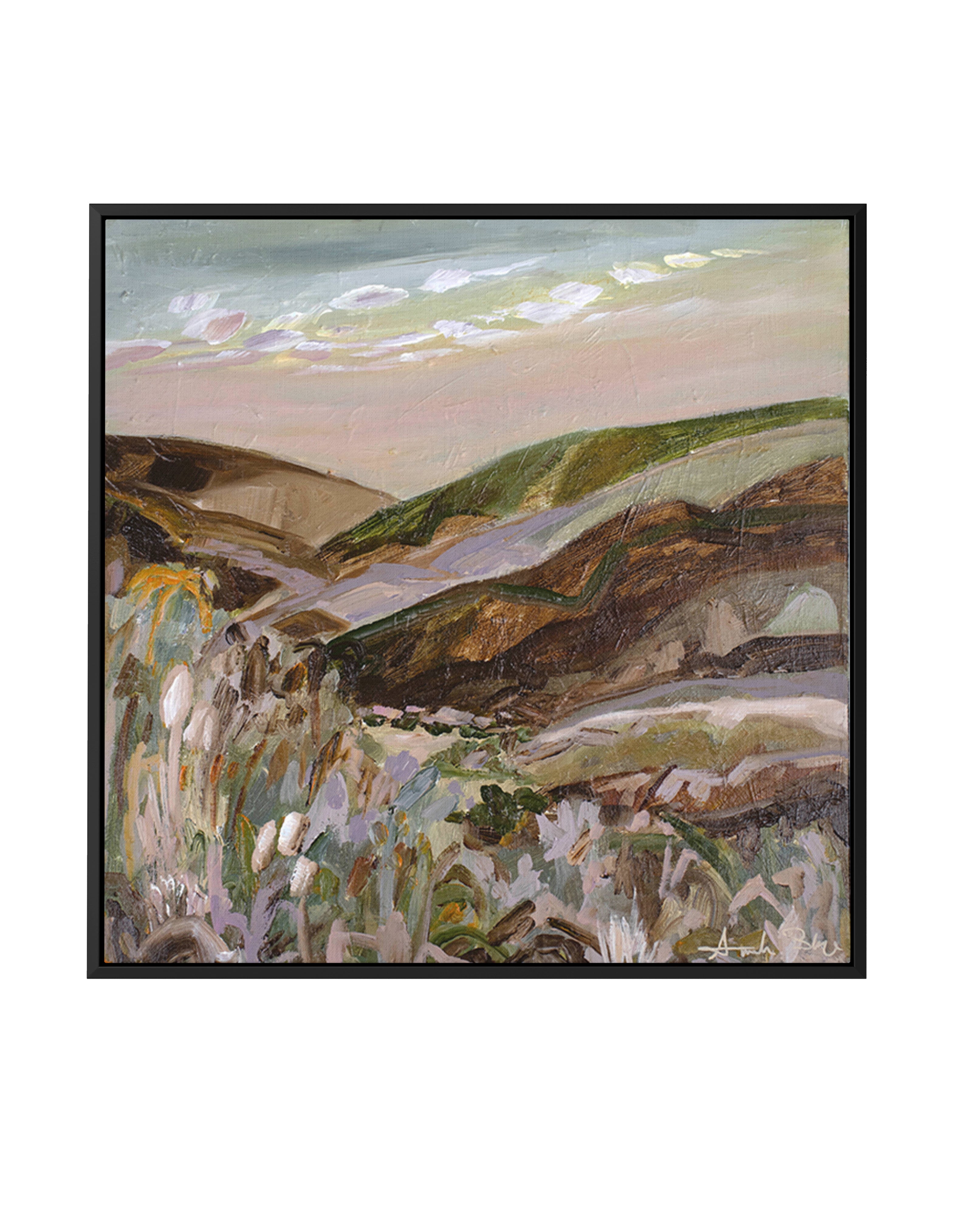 The Day WE Met by Amanda Skye | Framed Canvas Art Print from Olive et Oriel where you can shop wallpaper and artworks online