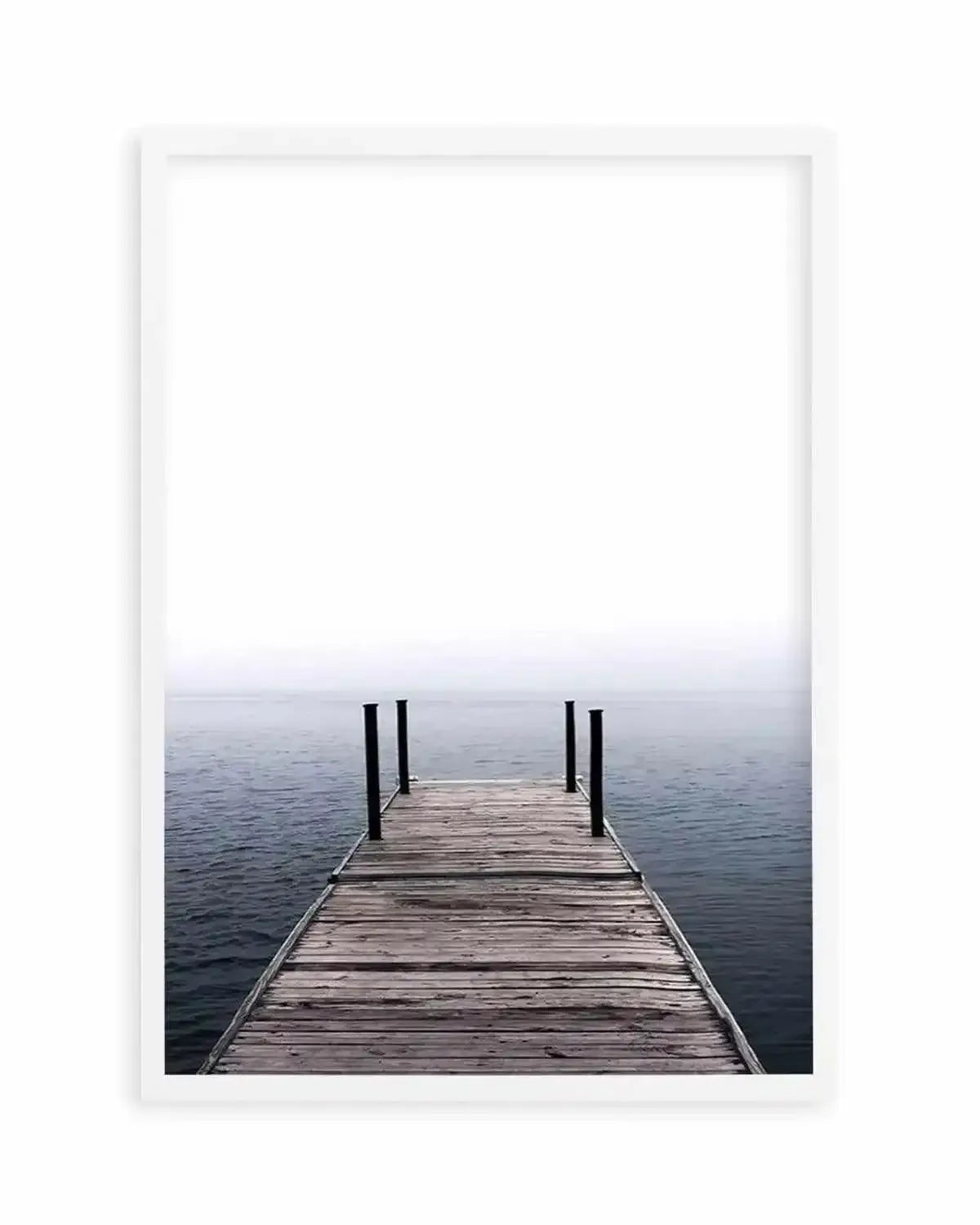 The Dock | Tasmania Art Print from Olive et Oriel where you can shop wallpaper and artworks online