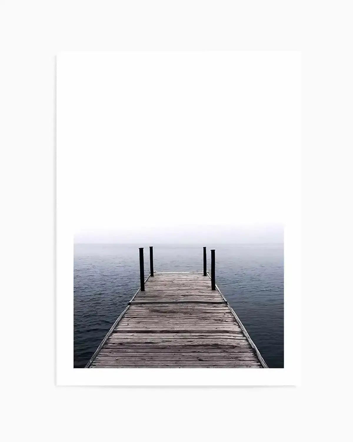 The Dock | Tasmania Art Print from Olive et Oriel where you can shop wallpaper and artworks online