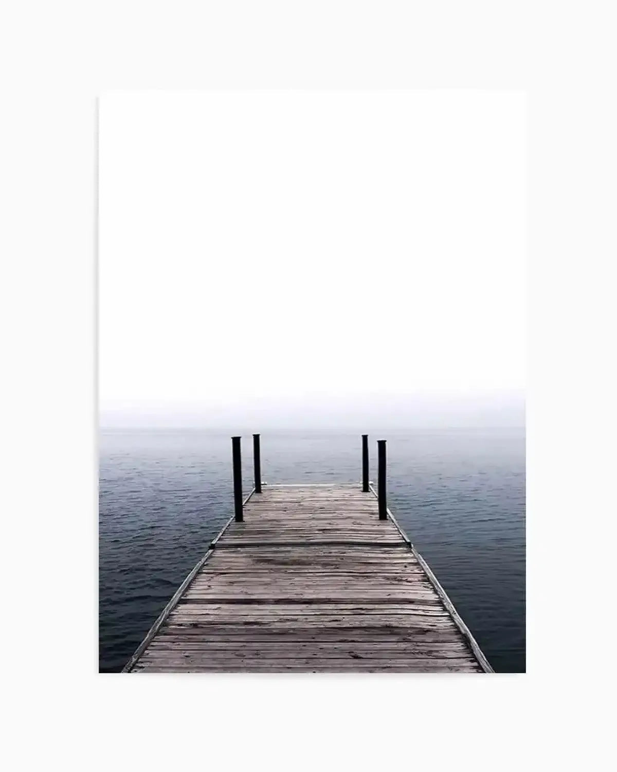 The Dock | Tasmania Art Print from Olive et Oriel where you can shop wallpaper and artworks online