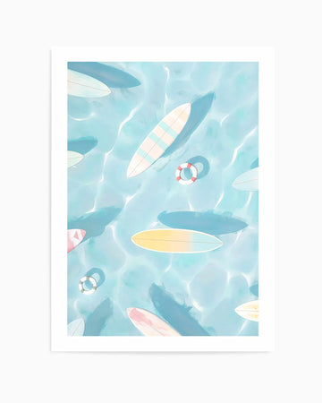 The Float I | Art Print from Olive et Oriel where you can shop wallpaper and artworks online