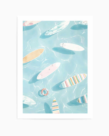 The Float II | Art Print from Olive et Oriel where you can shop wallpaper and artworks online