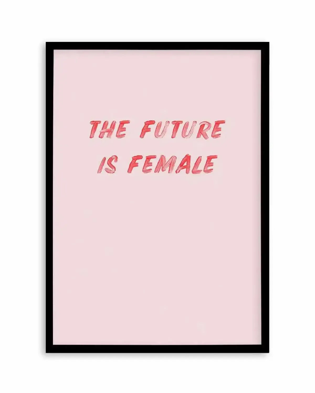 The Future Is Female Art Print from Olive et Oriel where you can shop wallpaper and artworks online