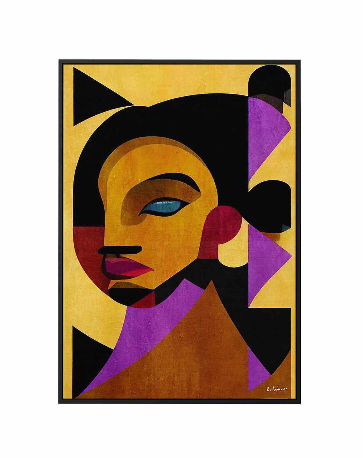 The Girl From Ipanema by Bo Anderson | Framed Canvas Art Print