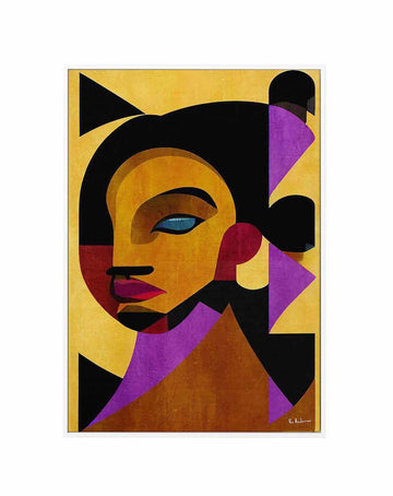 The Girl From Ipanema by Bo Anderson | Framed Canvas Art Print from Olive et Oriel where you can shop wallpaper and artworks online