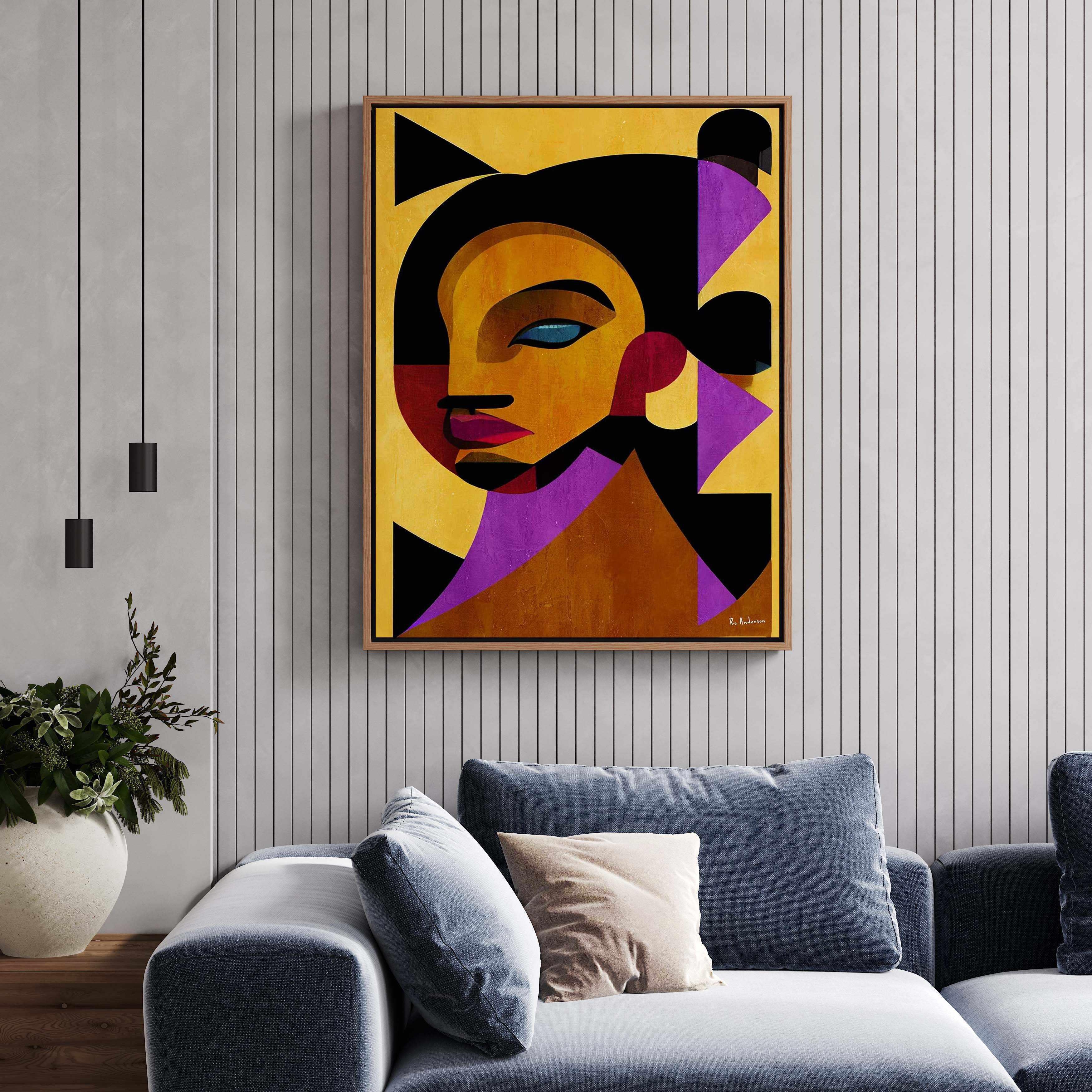 The Girl From Ipanema by Bo Anderson | Framed Canvas Art Print