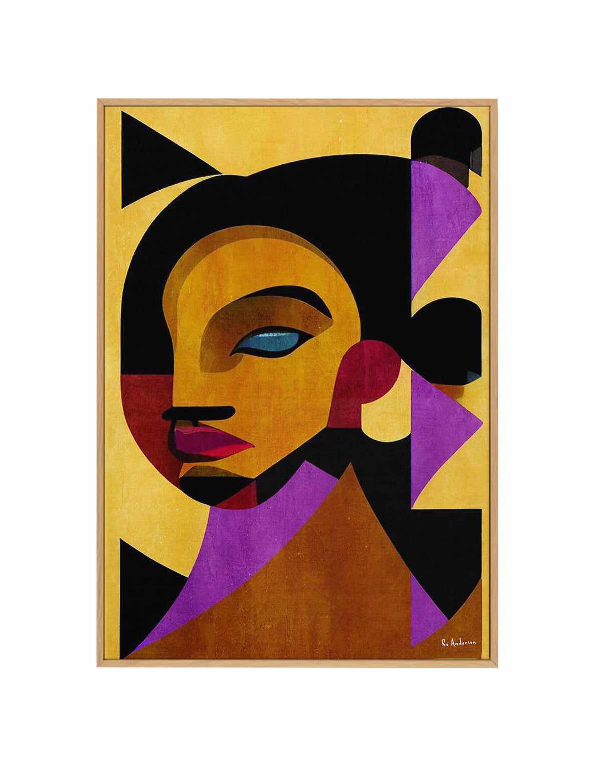 The Girl From Ipanema by Bo Anderson | Framed Canvas Art Print