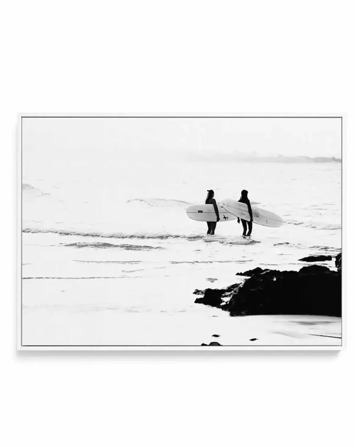 The Girls | Byron Bay | Framed Canvas-CANVAS-You can shop wall art online with Olive et Oriel for everything from abstract art to fun kids wall art. Our beautiful modern art prints and canvas art are available from large canvas prints to wall art paintings and our proudly Australian artwork collection offers only the highest quality framed large wall art and canvas art Australia - You can buy fashion photography prints or Hampton print posters and paintings on canvas from Olive et Oriel and have