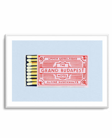 The Grand Budapest Hotel Poster By Studio Mandariin | Art Print from Olive et Oriel where you can shop wallpaper and artworks online