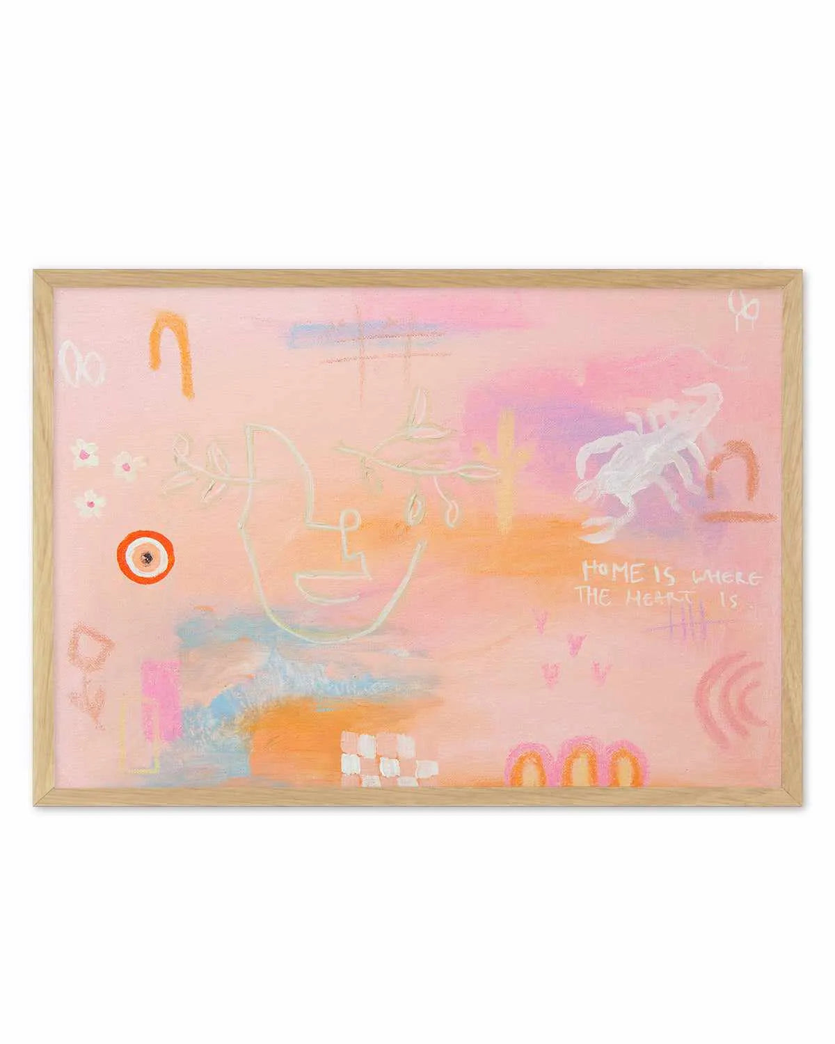 The Heart by Britney Turner Art Print from Olive et Oriel where you can shop wallpaper and artworks online