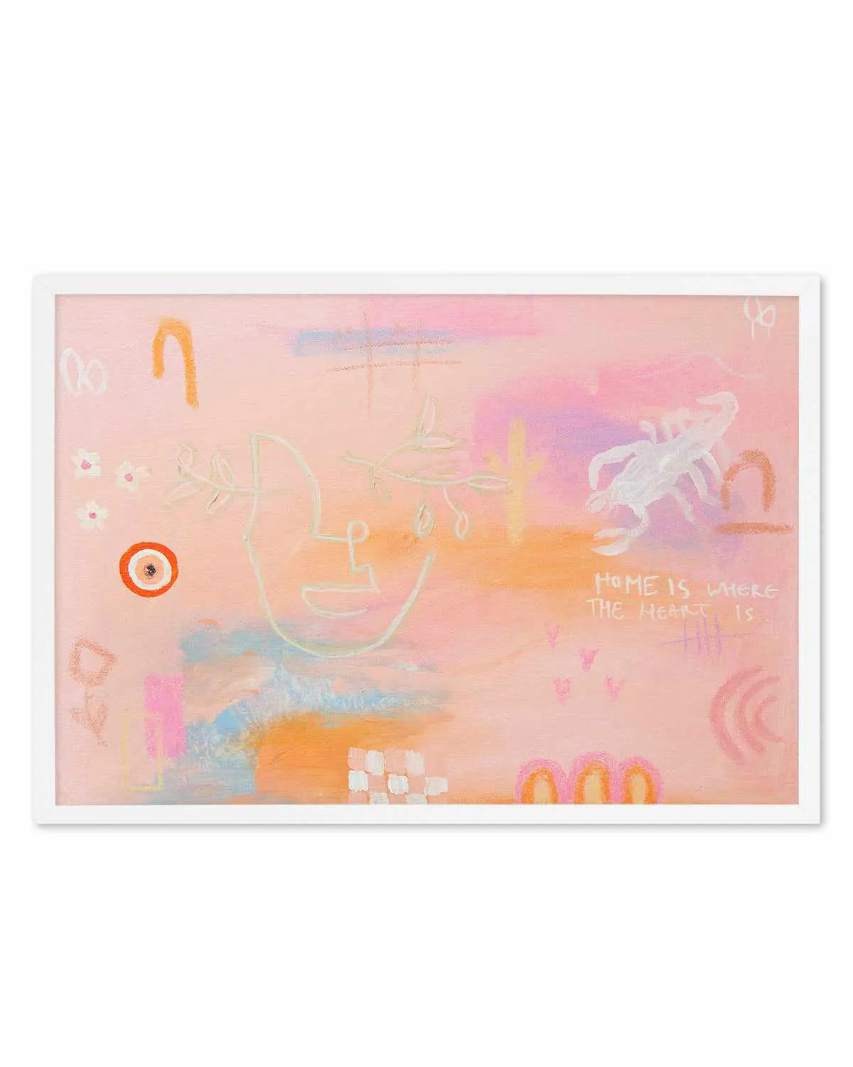 The Heart by Britney Turner Art Print from Olive et Oriel where you can shop wallpaper and artworks online