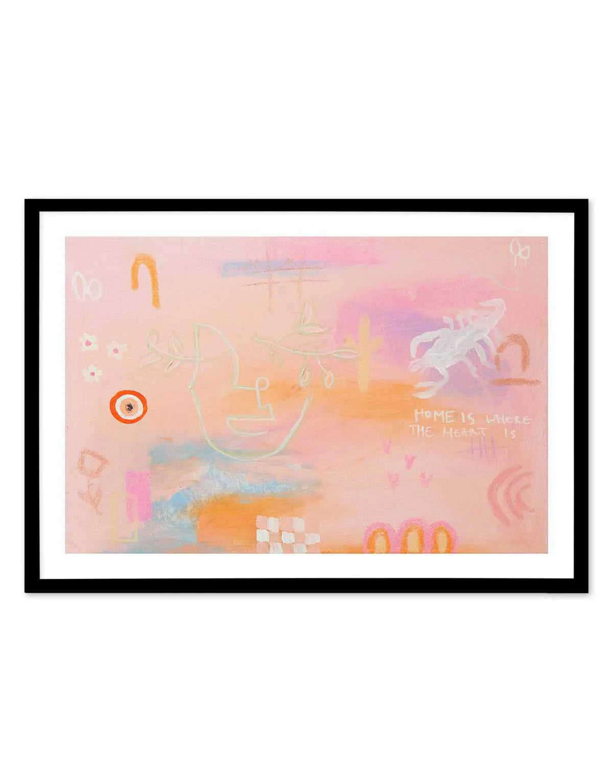 The Heart by Britney Turner Art Print from Olive et Oriel where you can shop wallpaper and artworks online