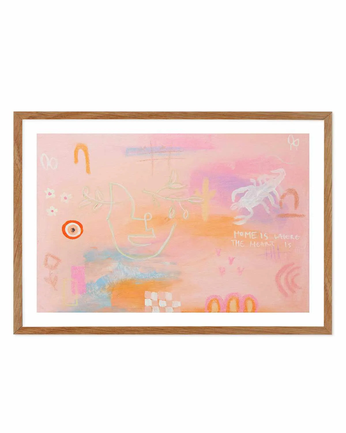 The Heart by Britney Turner Art Print from Olive et Oriel where you can shop wallpaper and artworks online