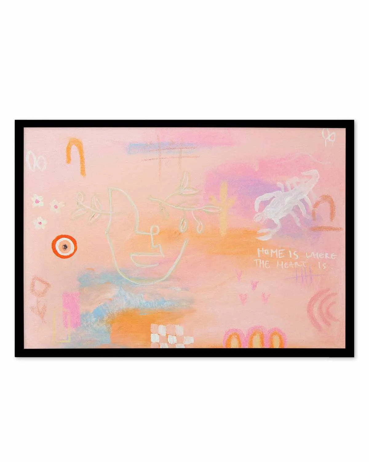 The Heart by Britney Turner Art Print from Olive et Oriel where you can shop wallpaper and artworks online