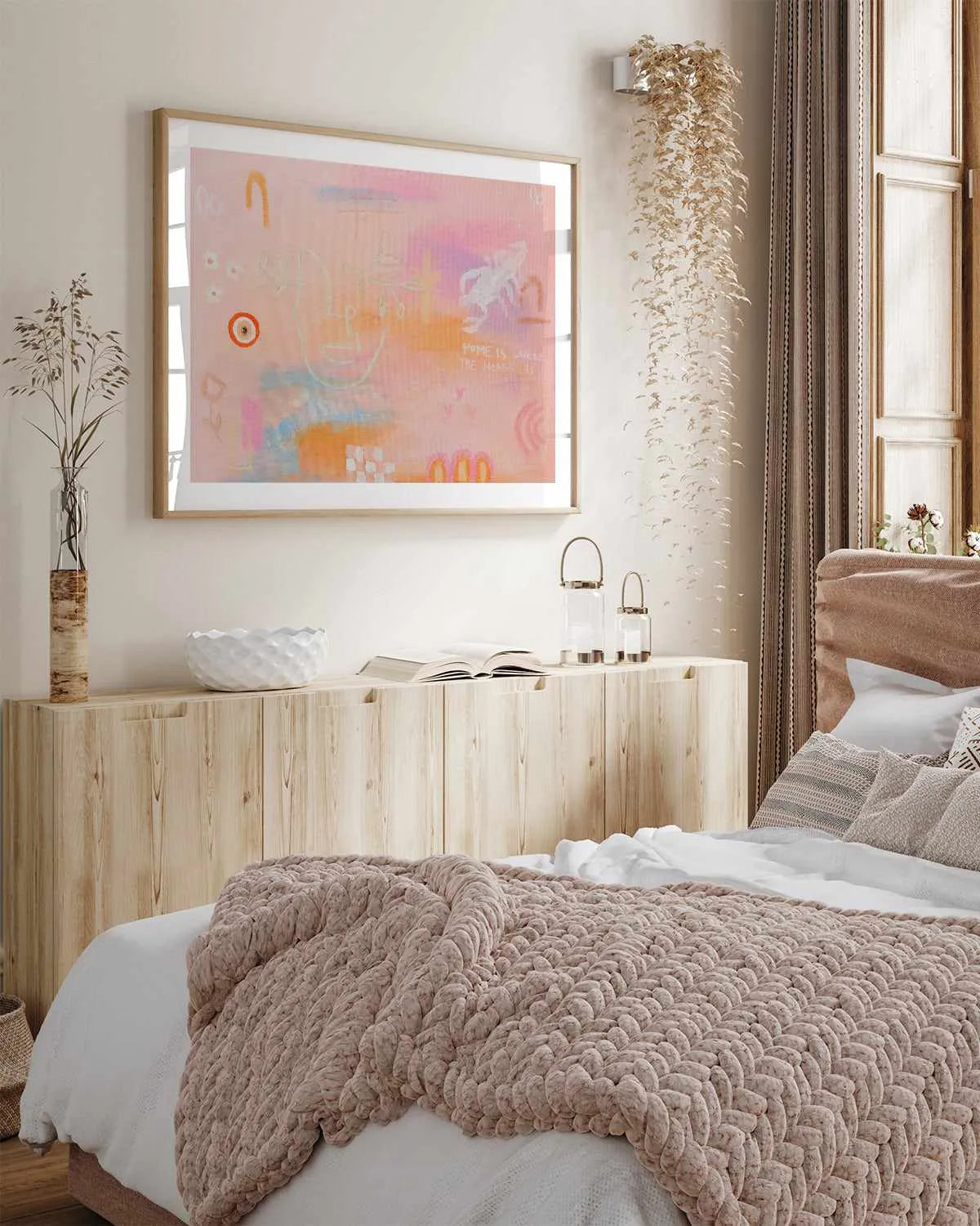 The Heart by Britney Turner Art Print from Olive et Oriel where you can shop wallpaper and artworks online