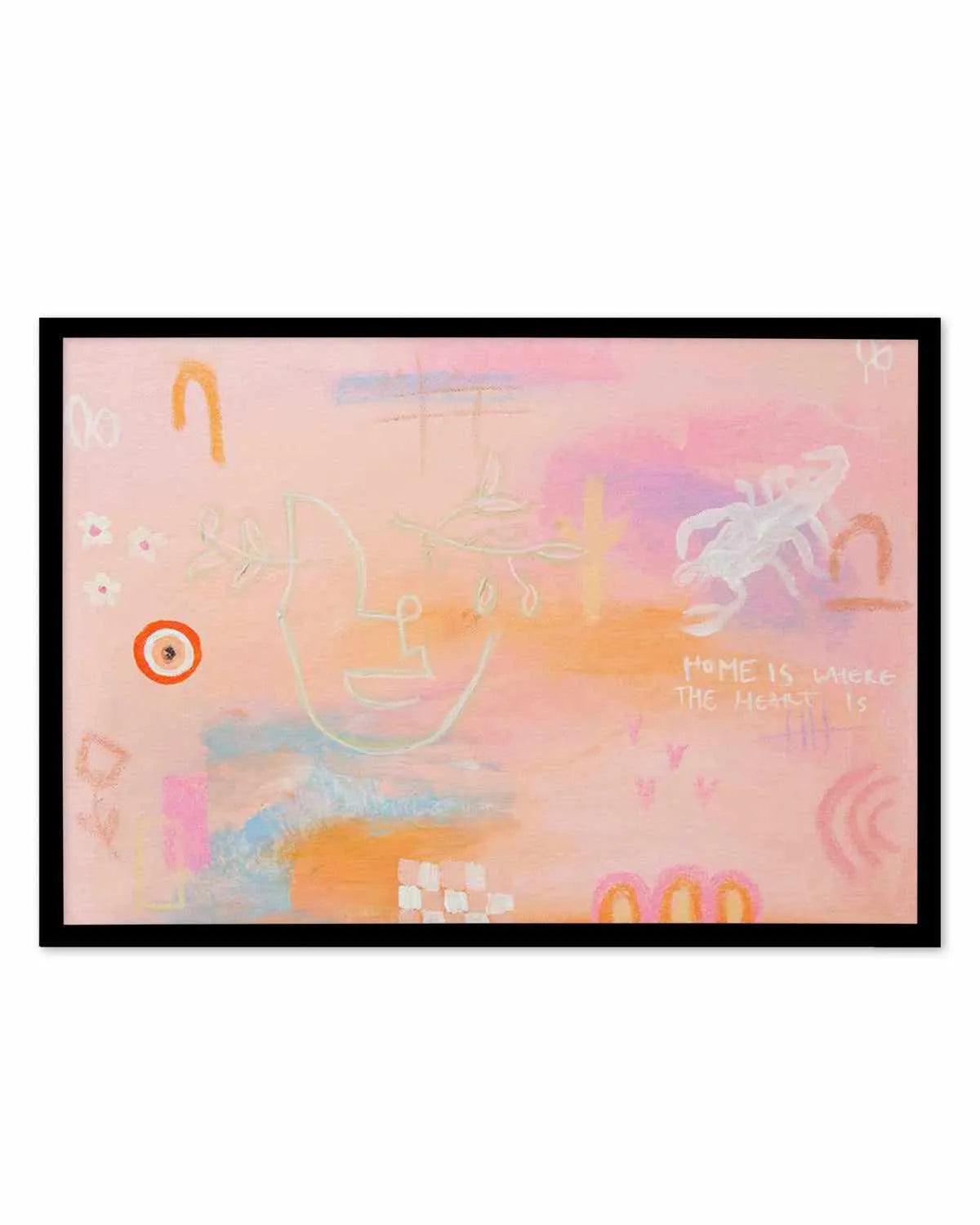 The Heart by Britney Turner Art Print from Olive et Oriel where you can shop wallpaper and artworks online