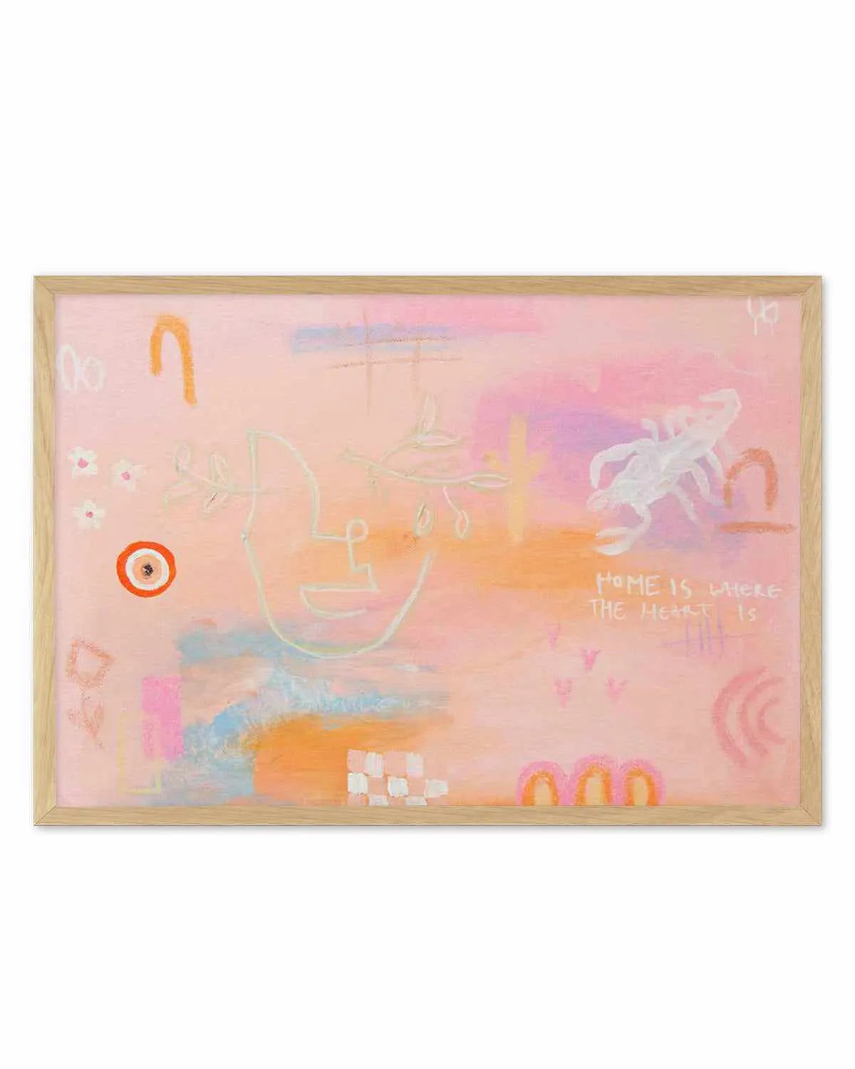 The Heart by Britney Turner Art Print from Olive et Oriel where you can shop wallpaper and artworks online