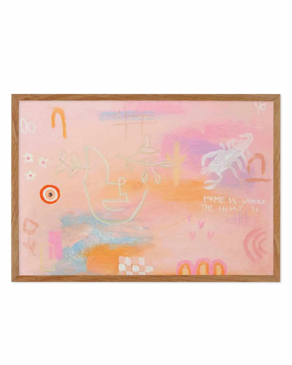 The Heart by Britney Turner Art Print from Olive et Oriel where you can shop wallpaper and artworks online