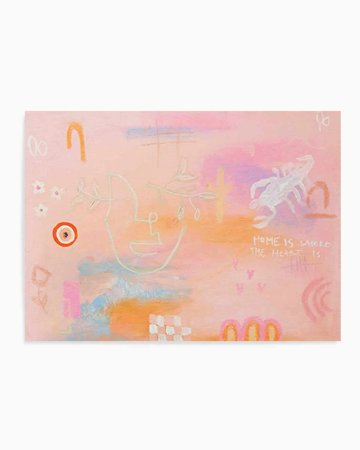 The Heart by Britney Turner Art Print from Olive et Oriel where you can shop wallpaper and artworks online