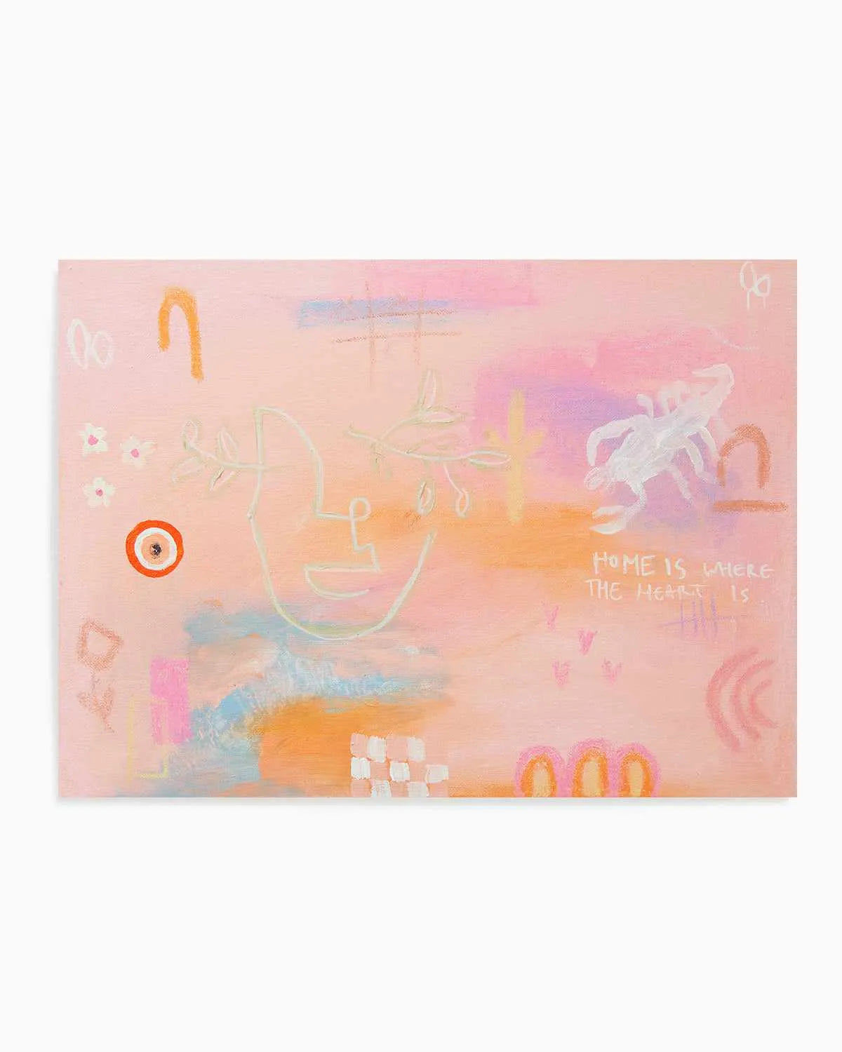 The Heart by Britney Turner Art Print from Olive et Oriel where you can shop wallpaper and artworks online