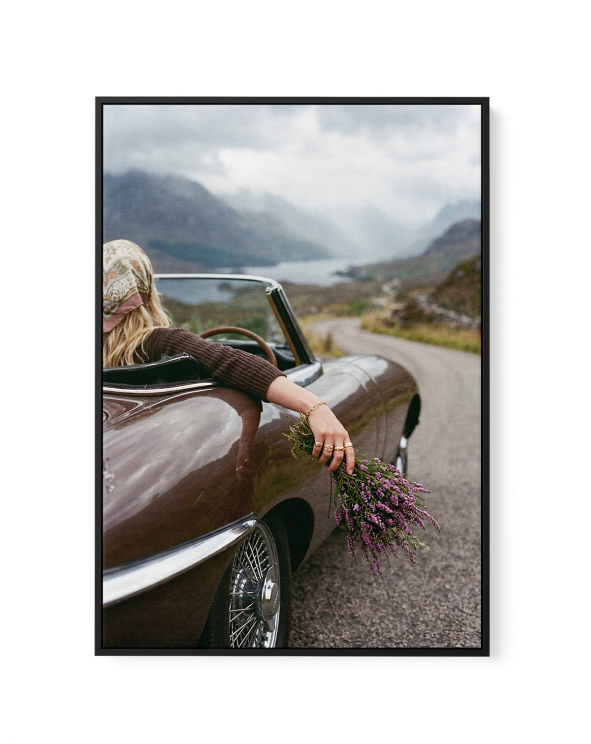 The Highlands I | Framed Canvas Art Print