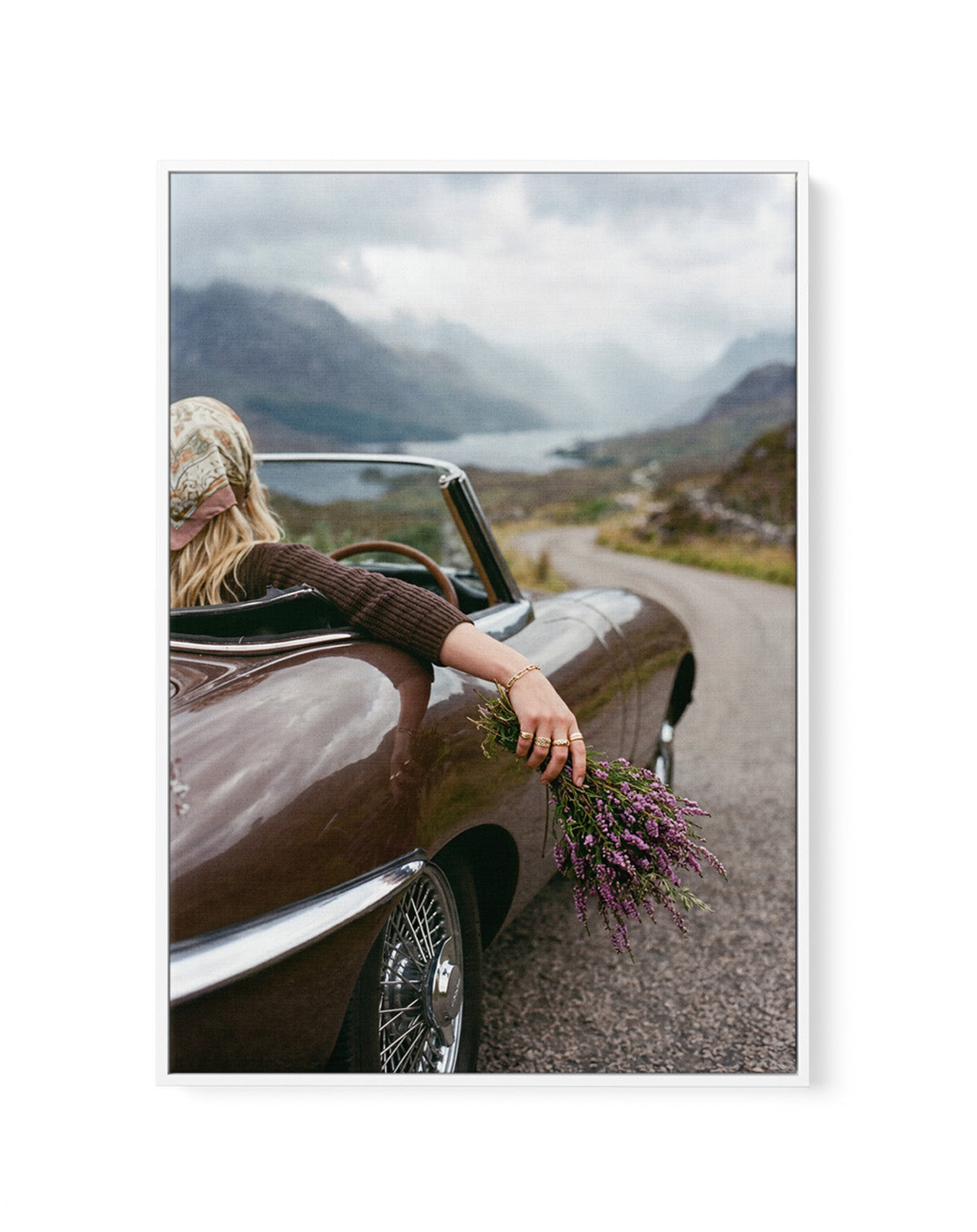 The Highlands I | Framed Canvas Art Print