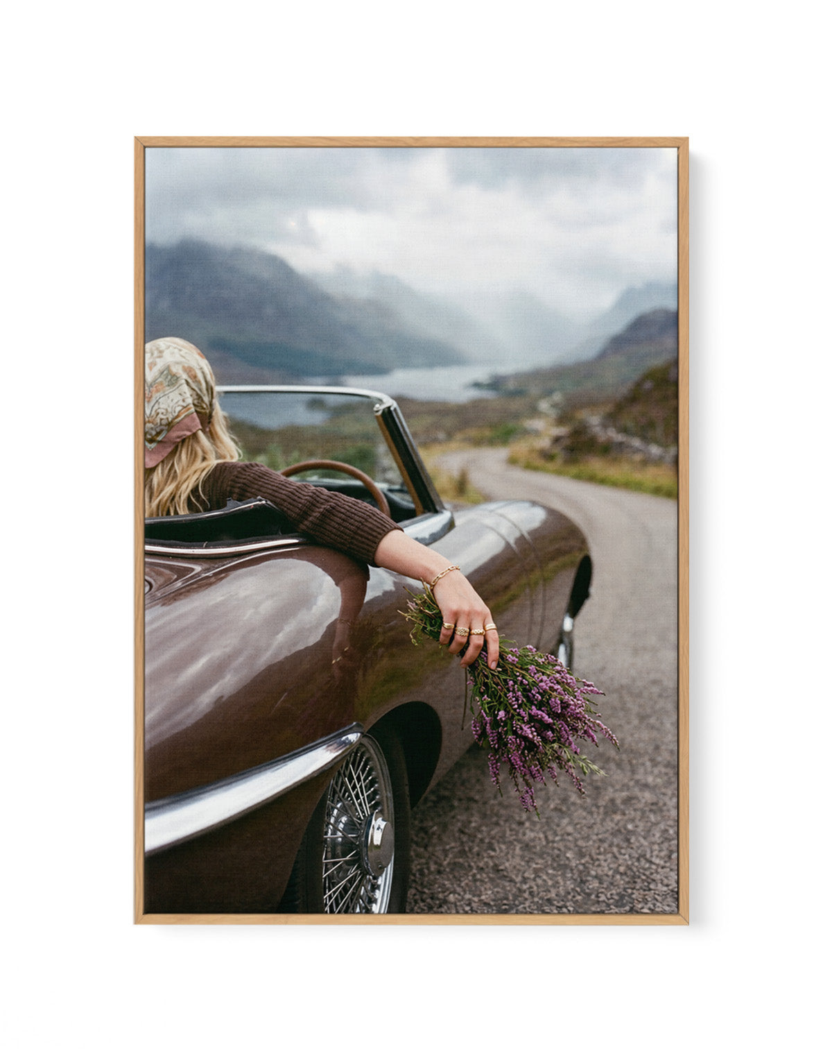 The Highlands I | Framed Canvas Art Print