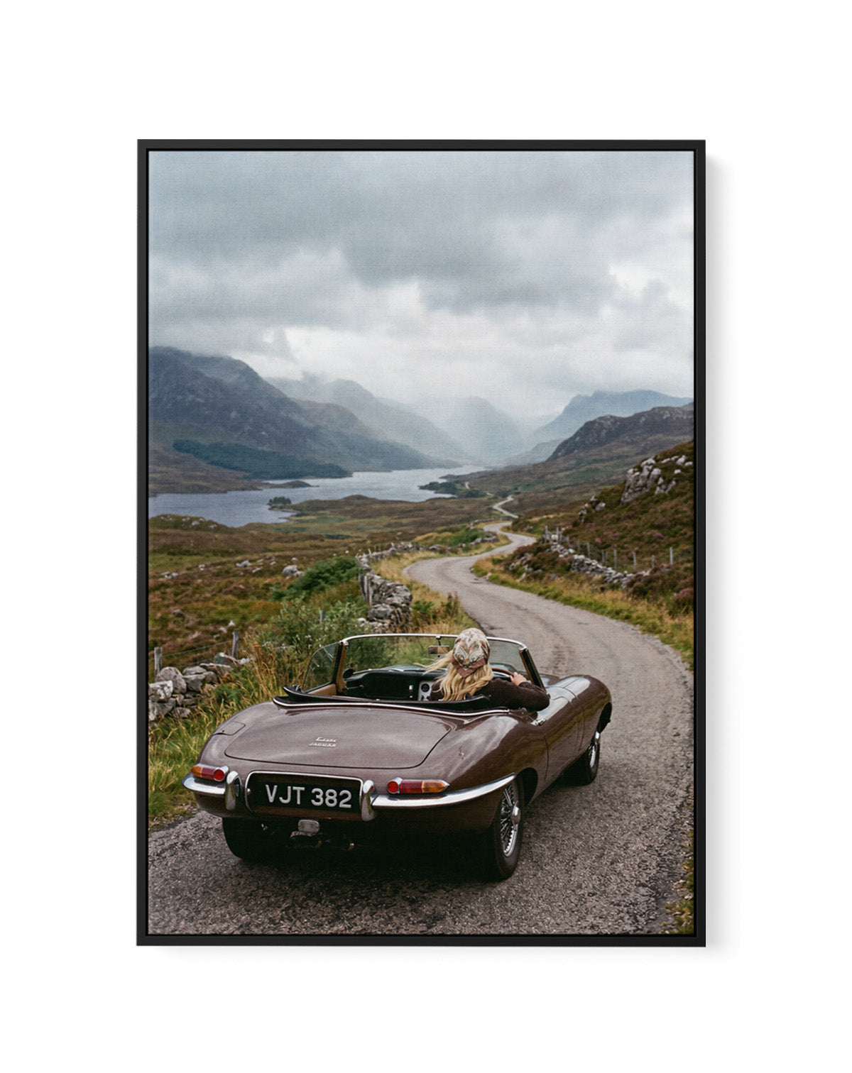 The Highlands II | Framed Canvas Art Print