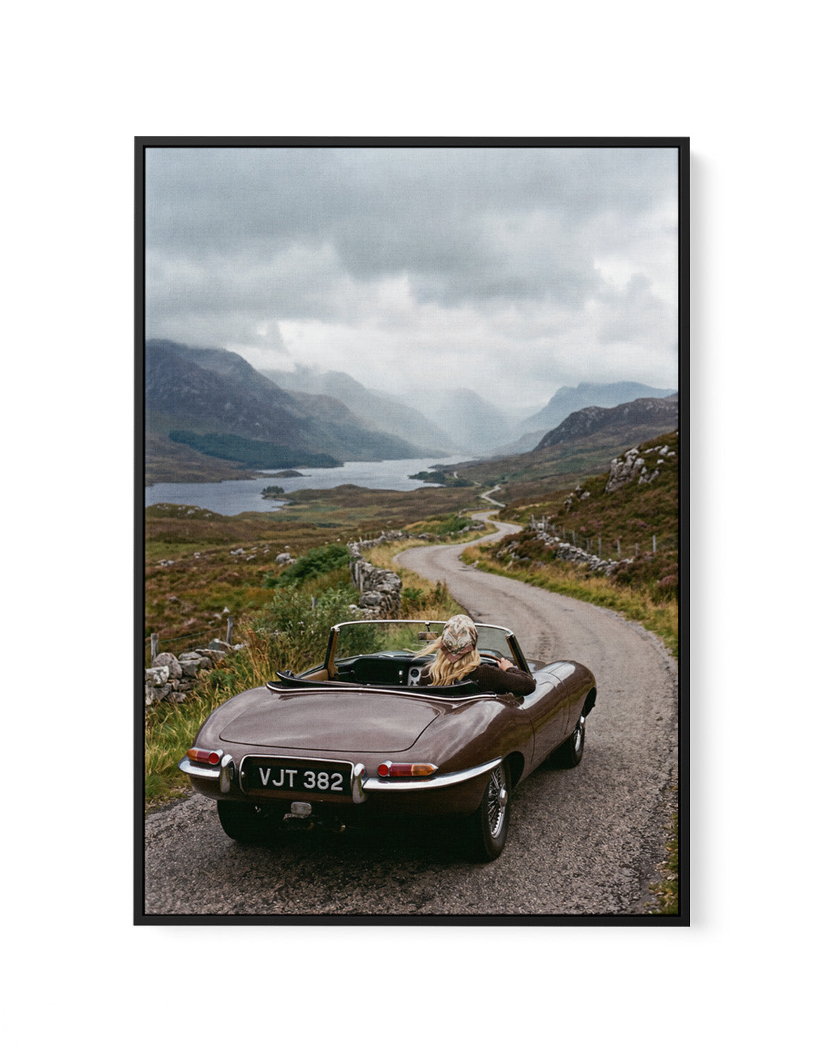 The Highlands II | Framed Canvas Art Print