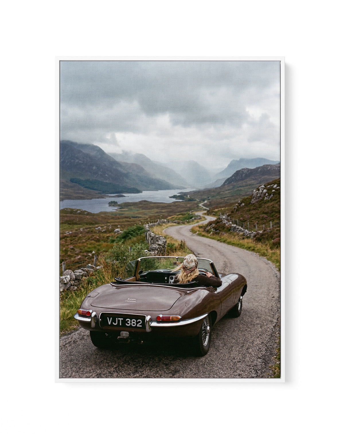 The Highlands II | Framed Canvas Art Print