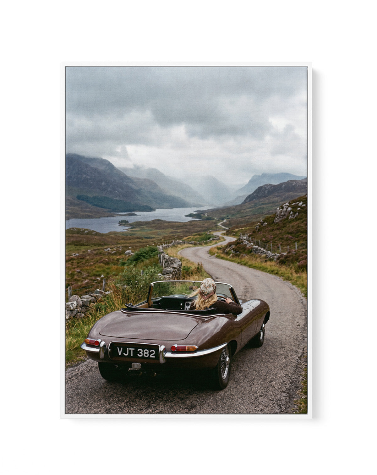 The Highlands II | Framed Canvas Art Print