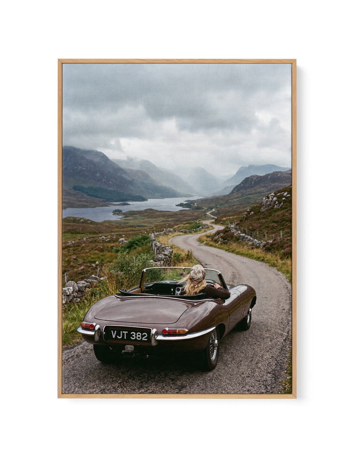 The Highlands II | Framed Canvas Art Print