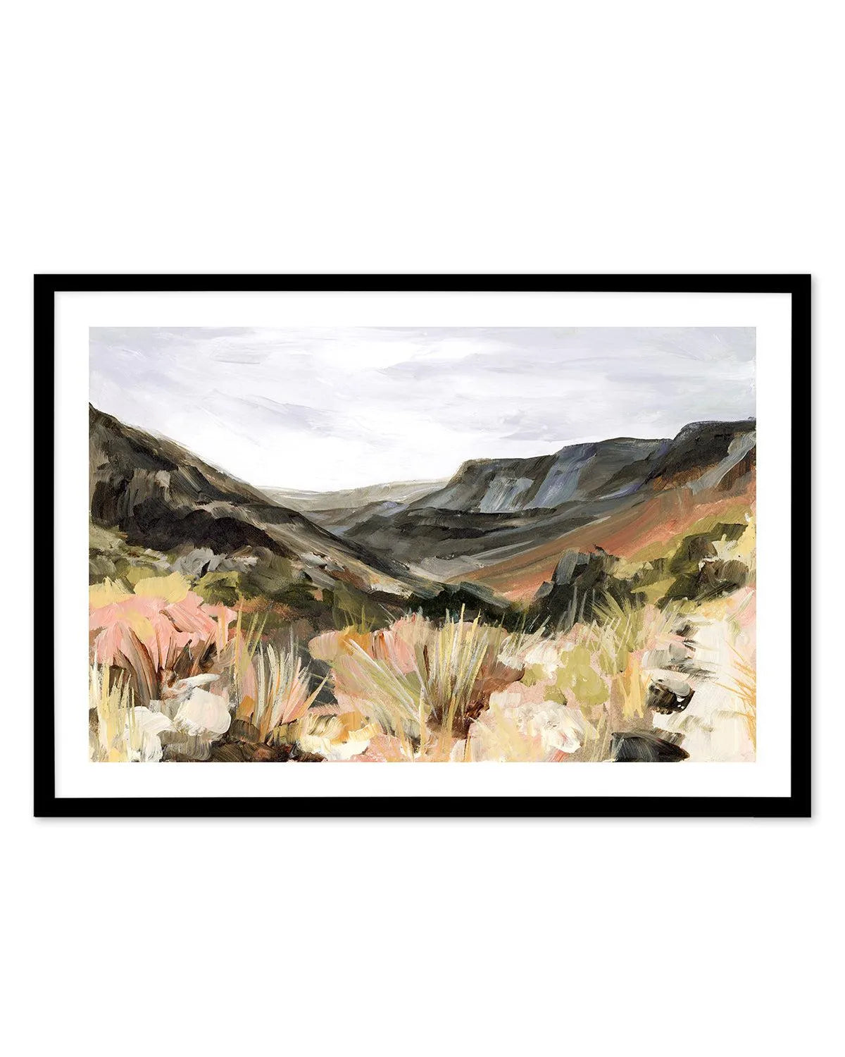 The Hills by Meredith O'Neal Art Print from Olive et Oriel where you can shop wallpaper and artworks online