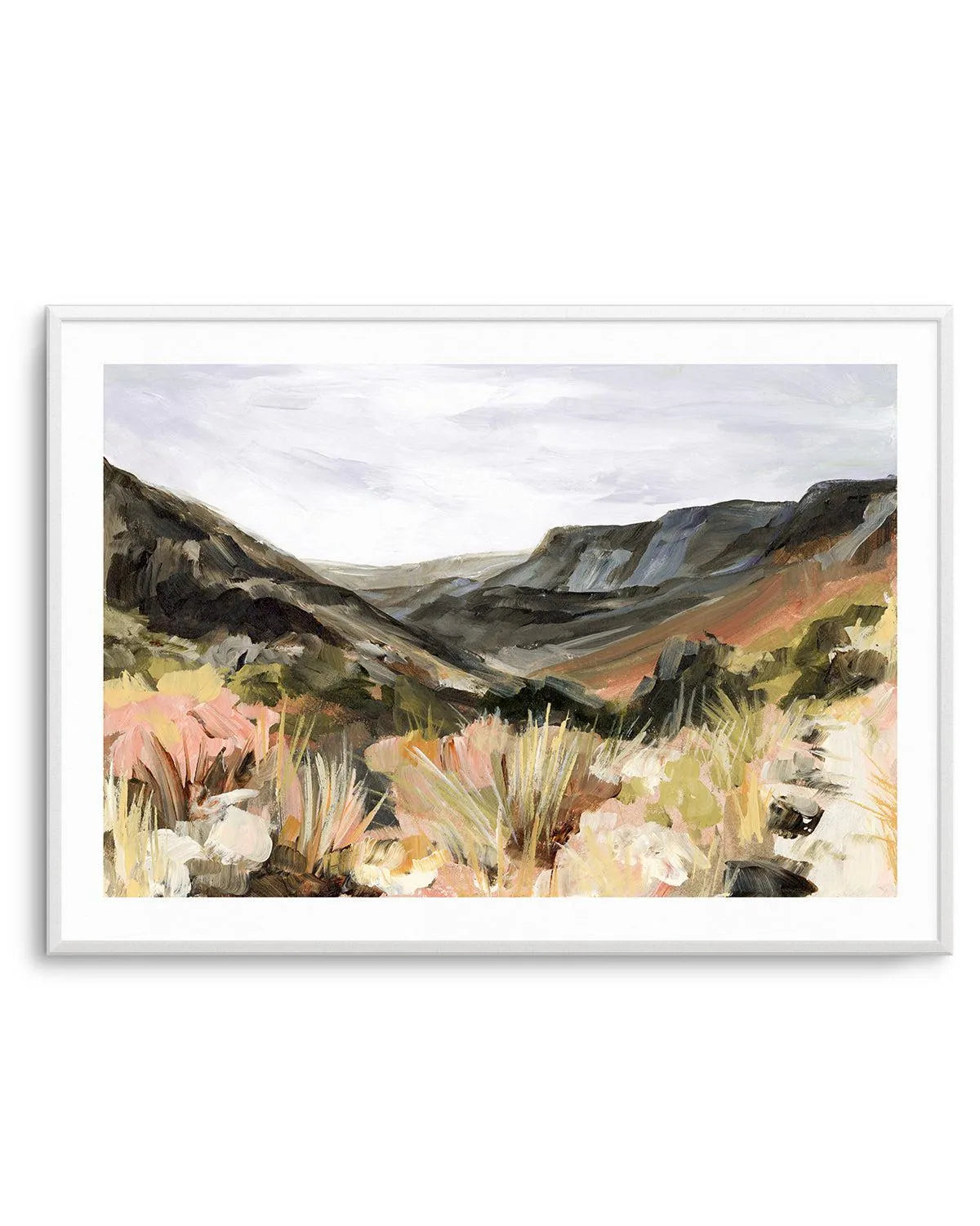 The Hills by Meredith O'Neal Art Print from Olive et Oriel where you can shop wallpaper and artworks online