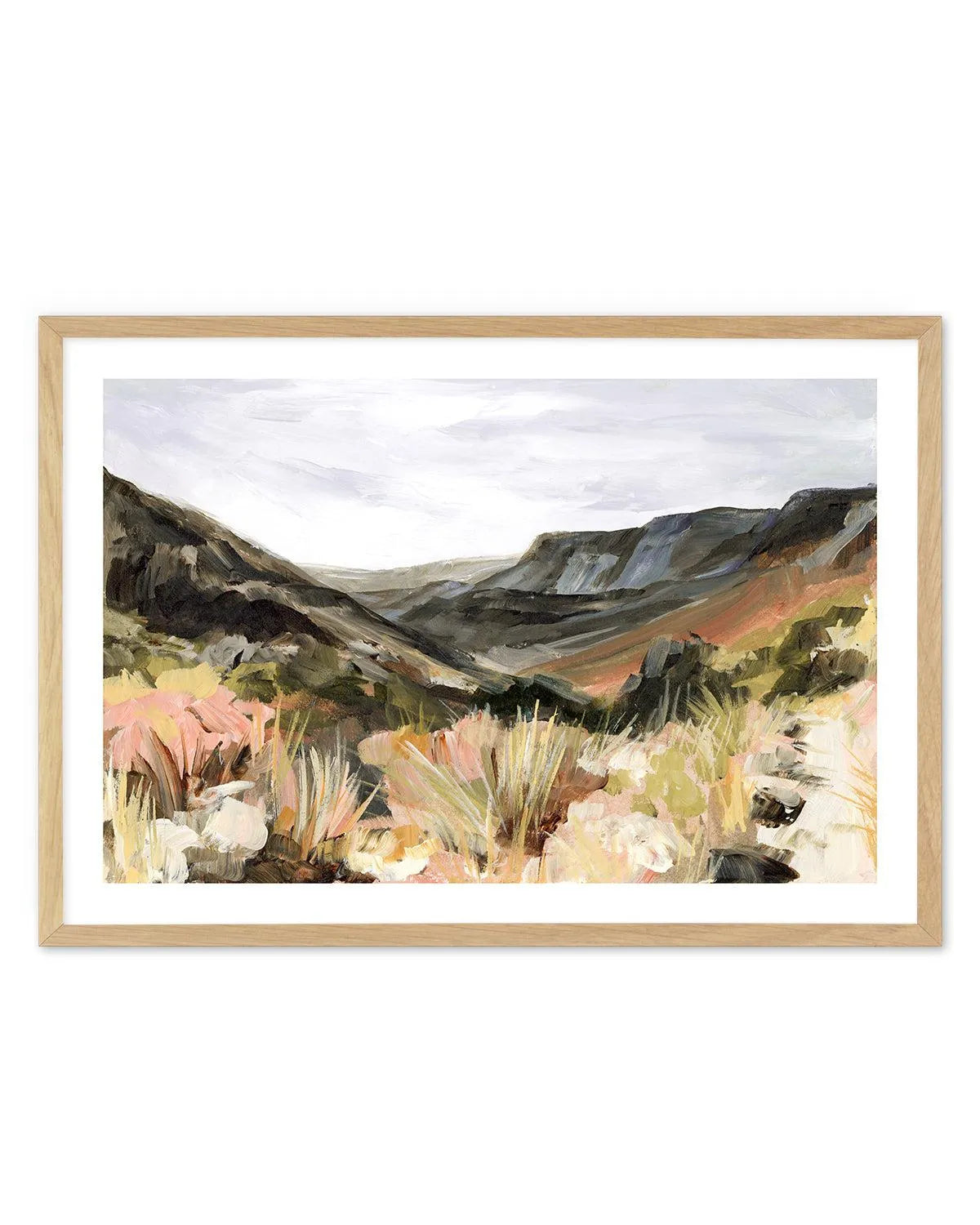 The Hills by Meredith O'Neal Art Print from Olive et Oriel where you can shop wallpaper and artworks online