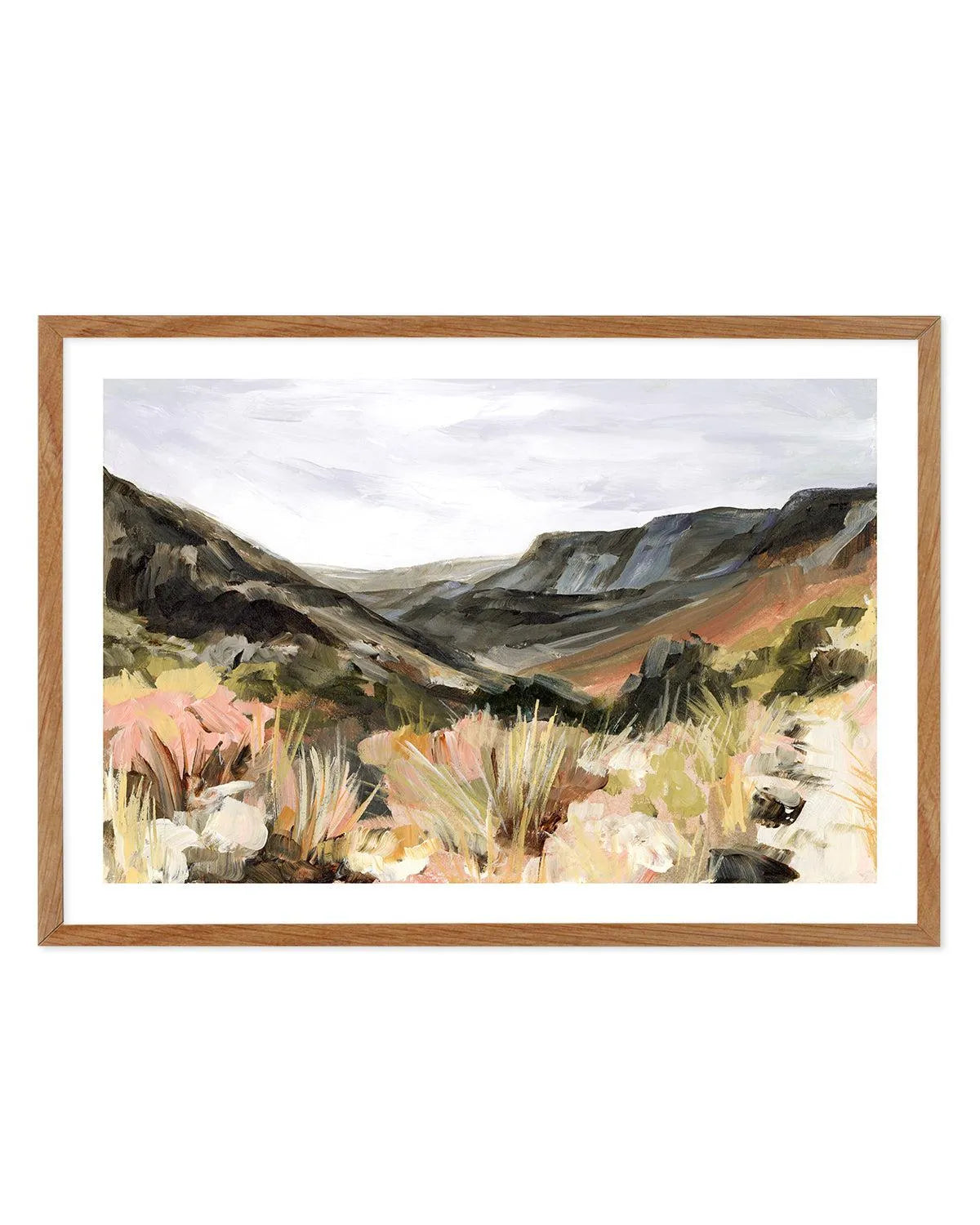 The Hills by Meredith O'Neal Art Print from Olive et Oriel where you can shop wallpaper and artworks online