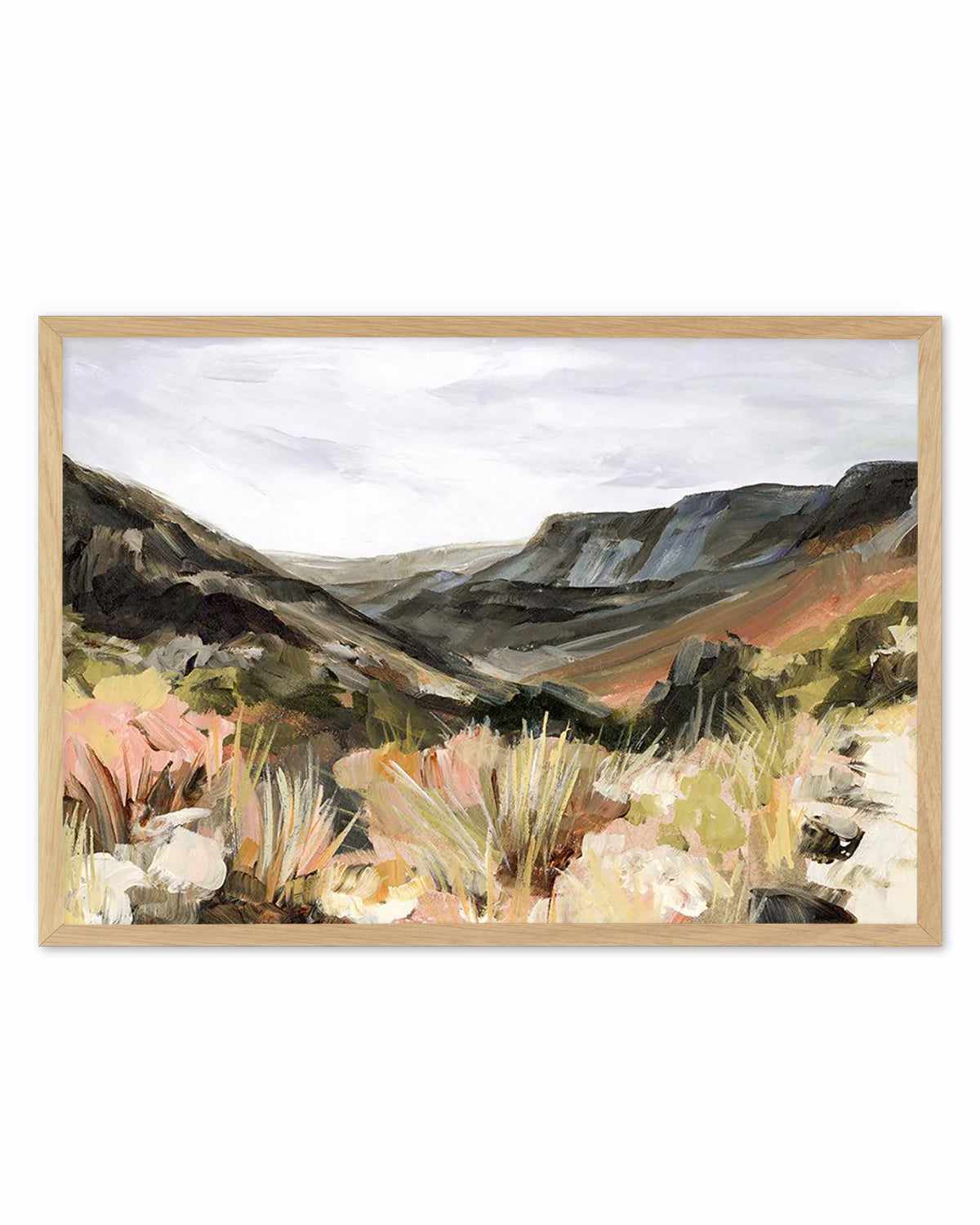 The Hills by Meredith O'Neal Art Print