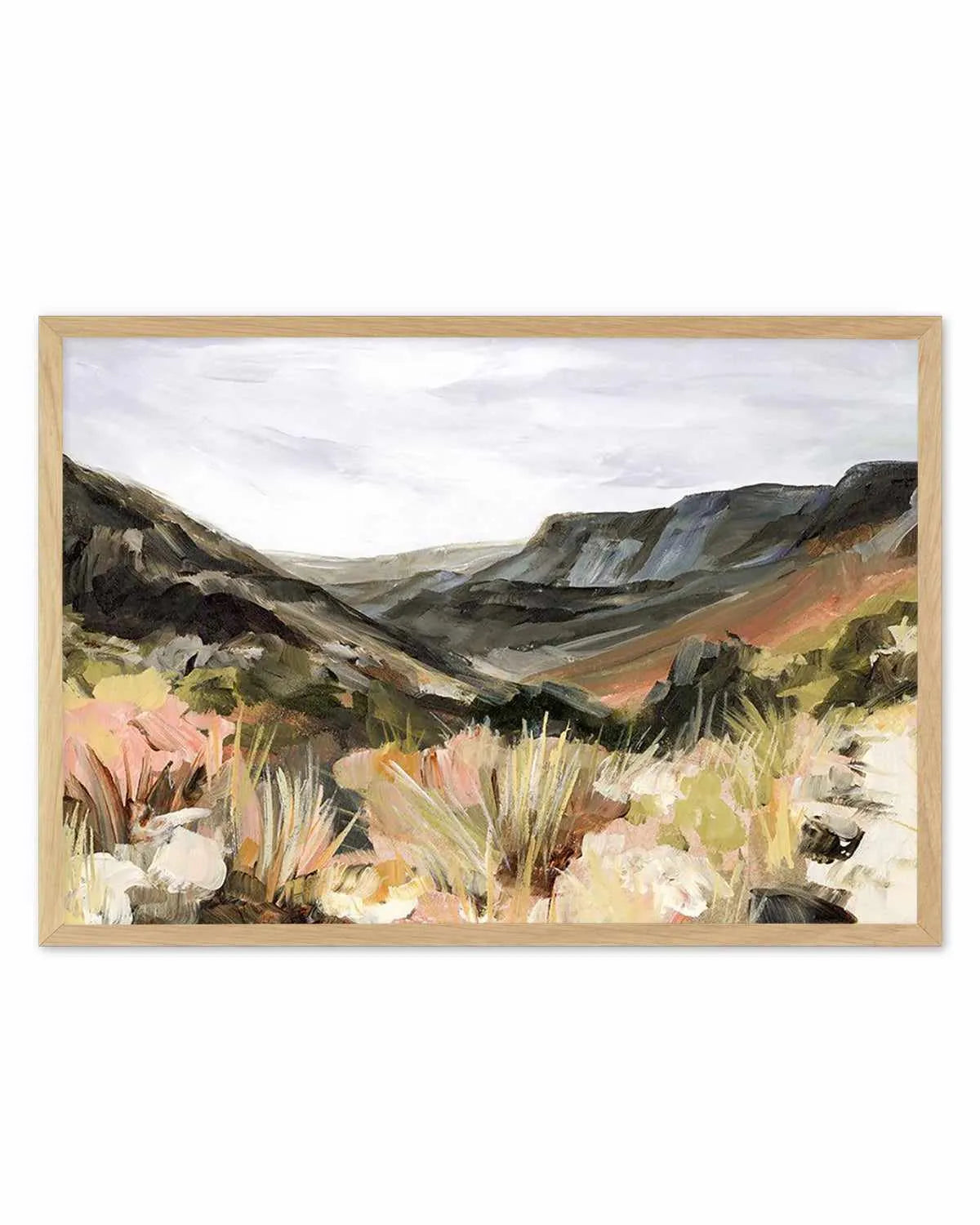 The Hills by Meredith O'Neal Art Print from Olive et Oriel where you can shop wallpaper and artworks online